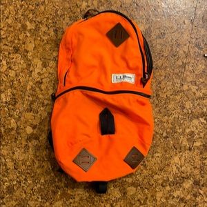 LL Bean Daypack - Blaze Orange